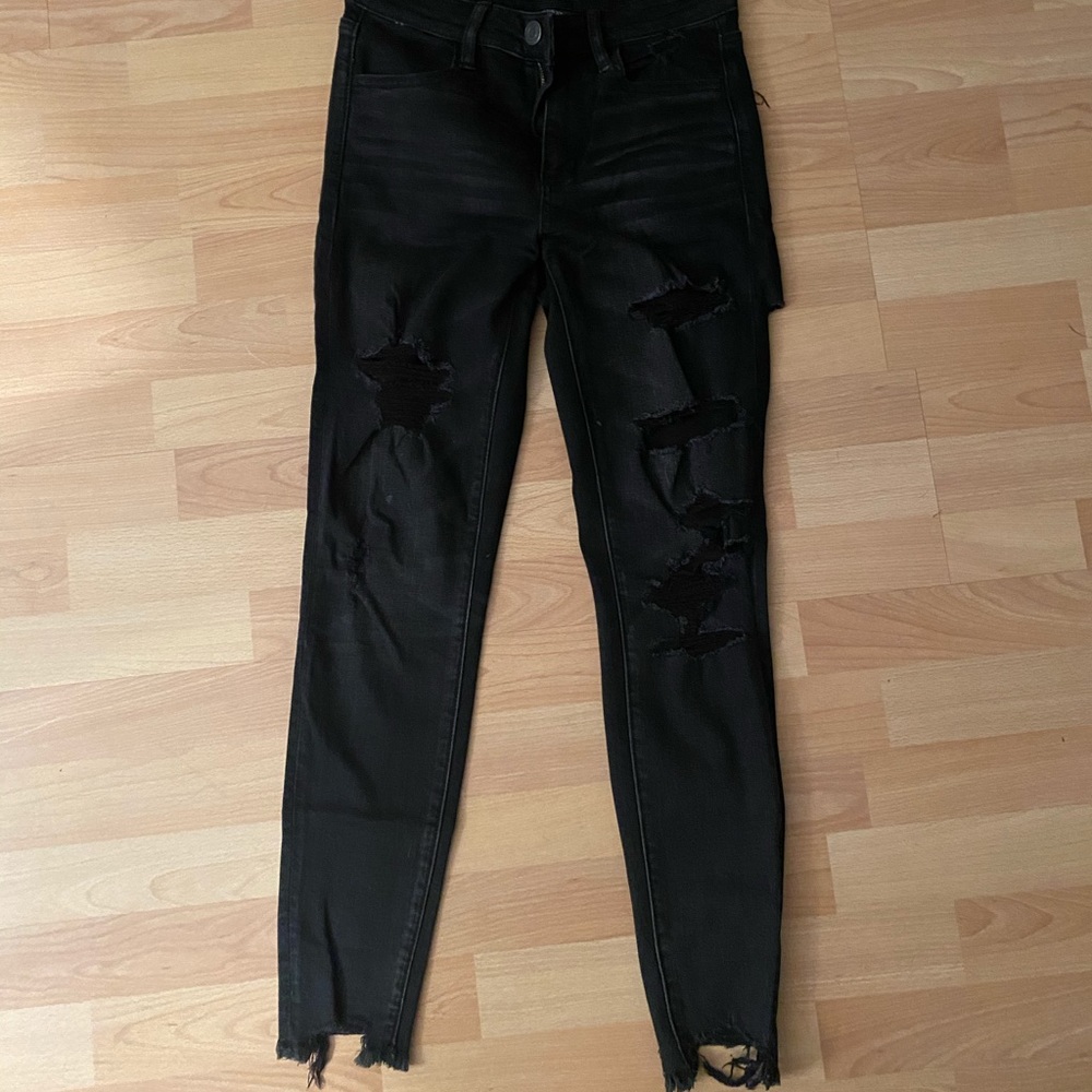 Distressed Jeans !! Rips in the Front & Back